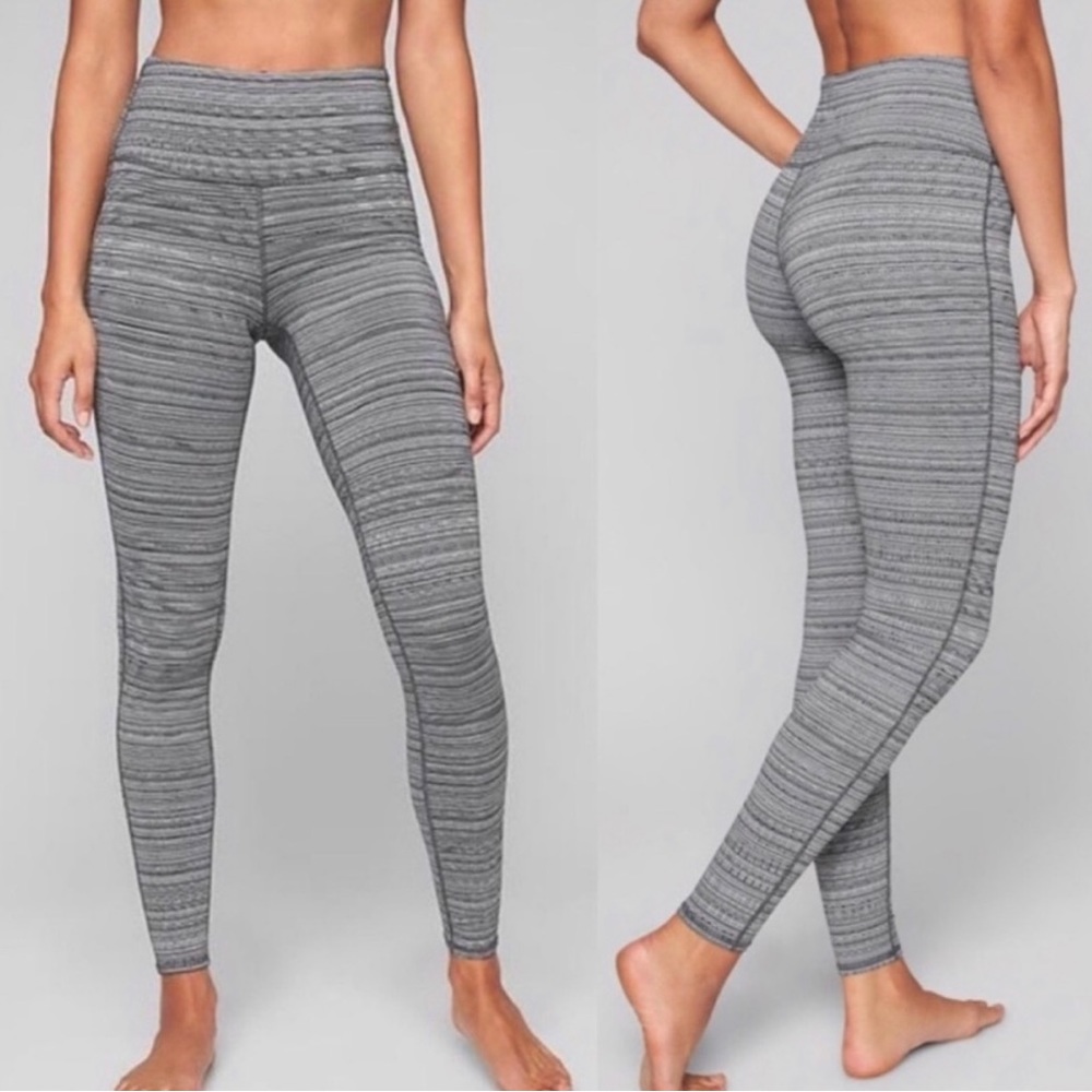 Athleta High Rise Jacquard Chaturanga Tight Size S
